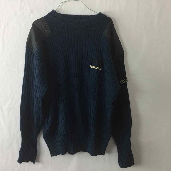 Pure Playaz Ribbed Long Sleeve Sweater Hip Hop Rap Extra Large XL - Picture 1 of 6